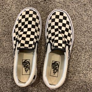 Checkered vans